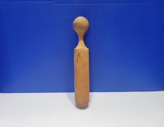 Vintage Wood Muddler Masher for Sieve