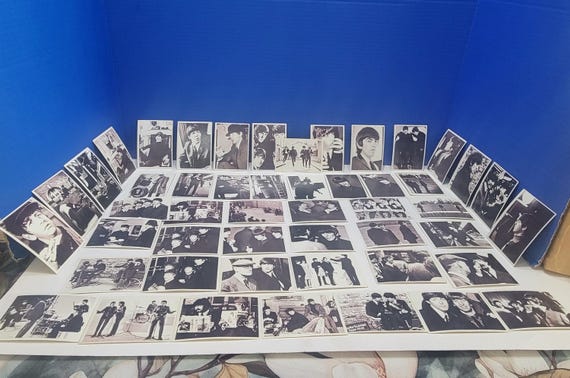 Vintage Beatles Trading Cards Huge Lot