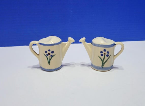 Vintage Shawnee Watering Can Salt and Pepper Shakers