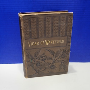 1800s Vicar of Wakefield Antiquarian Book Illustrated