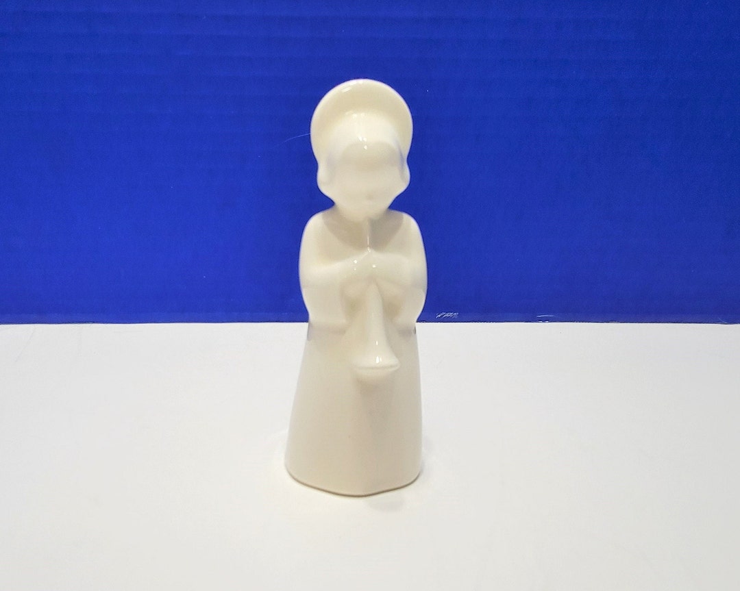 Vintage Miniature White Porcelain Angel Figurine Made in Denmark - Etsy