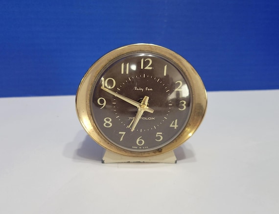 Vintage Baby Ben by Westclox Alarm Clock Working