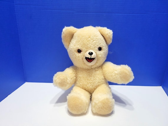 Vintage 1980s Lever Brothers Snuggle Fabric Softener Teddy Bear