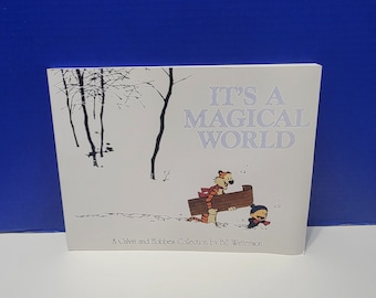 1996 It's a Magical World A Calvin and Hobbes Collection by Bill Watterson Comic Book