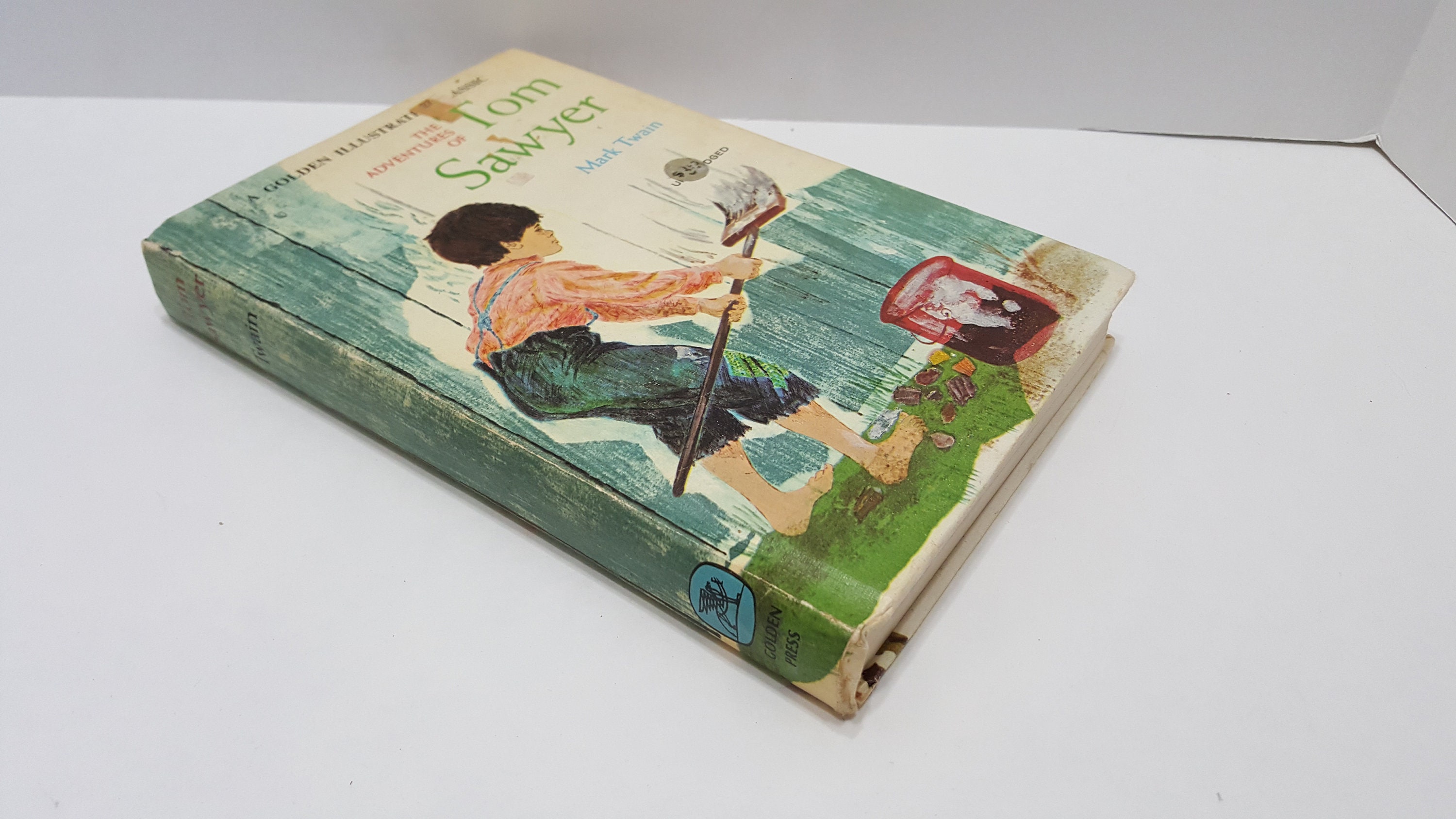 1965 The Adventures of Tom Sawyer by Mark Twain Illustrated Book