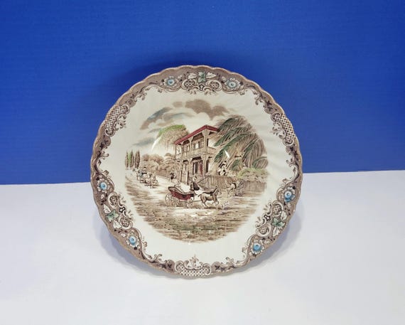 Vintage Heritage Hall French Provincial Large 8" Bowl Ironstone (5 Available)