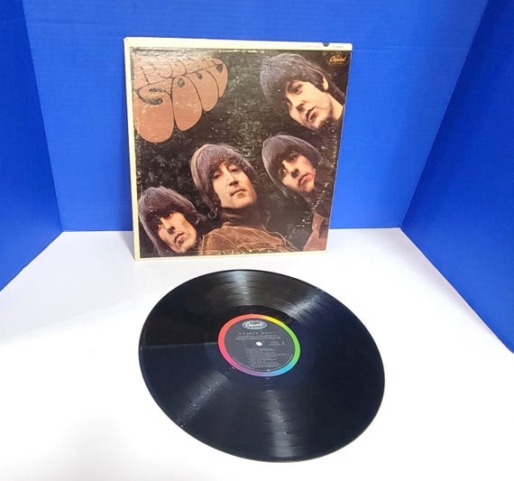 Vintage Rubber Soul by The Beatles Vinyl Album