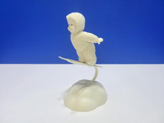 Vintage Department 56 Snow Babies Reach For New Heights Figurine