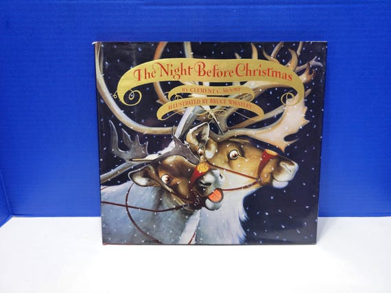 Vintage The Night Before Christmas Board Book