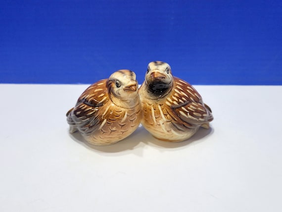 Vintage Goebel Quail Birds Figurine