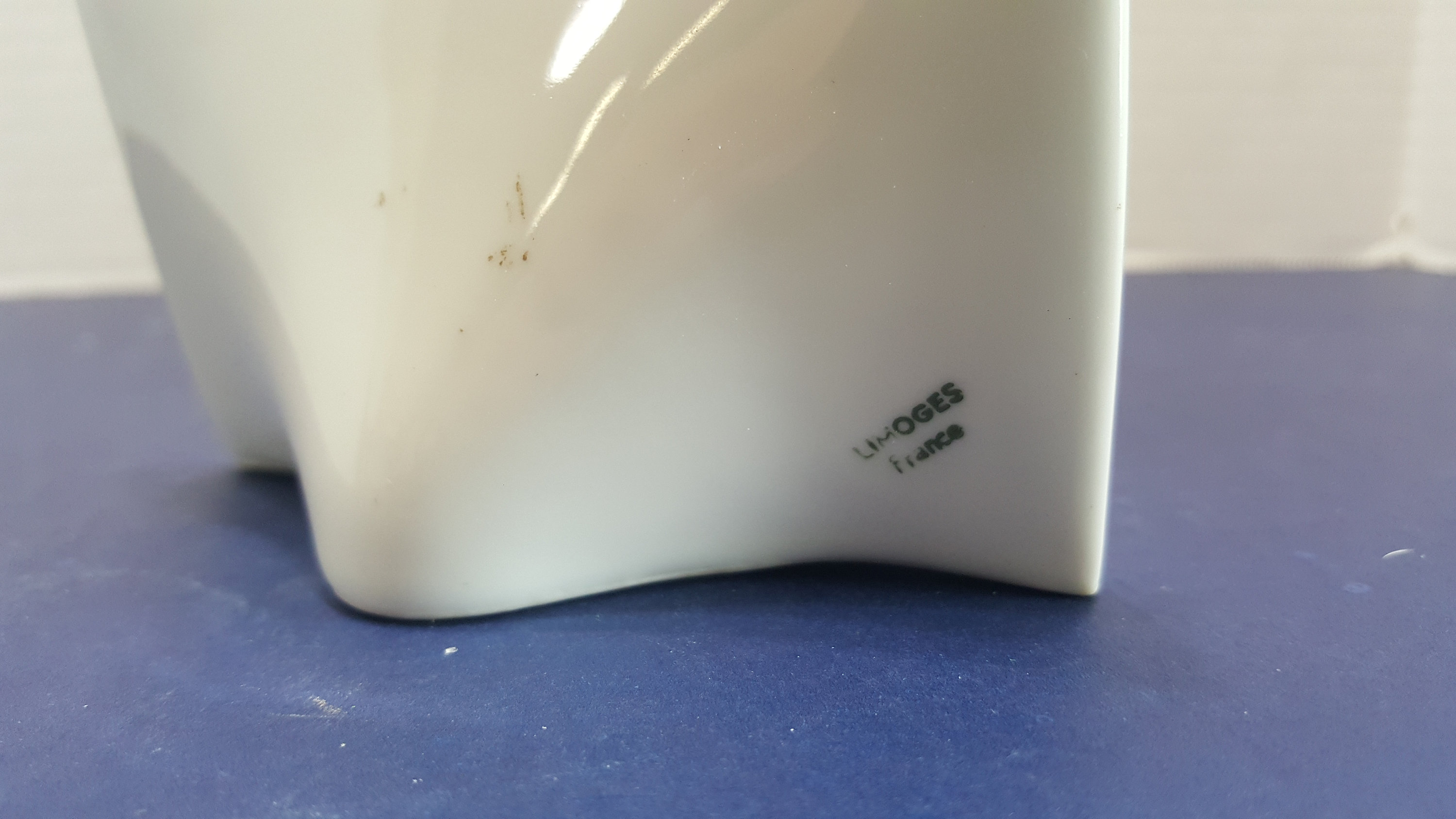 Vintage Porcelaine De Limoges Dealer Plaque Store Display Sign Etsy