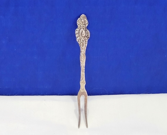 Vintage Swedish Cocktail Fork Extra PRNS Alp Sweden