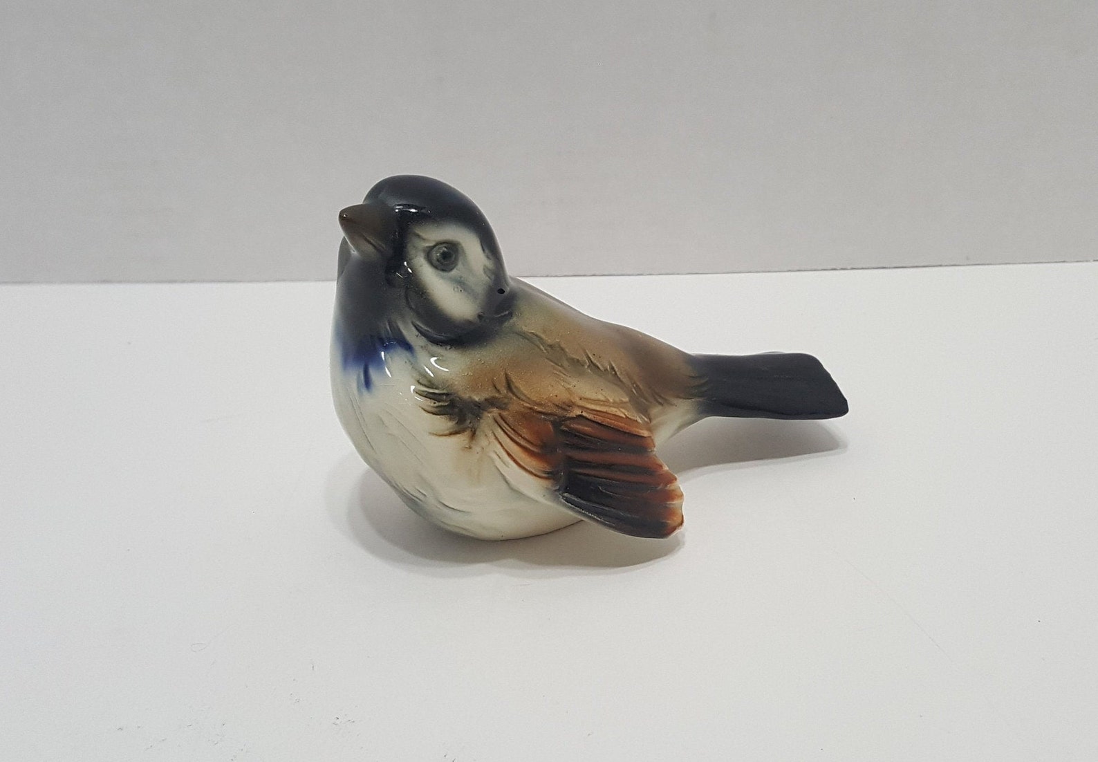 Vintage Goebel Sparrow Bird Figurine Etsy
