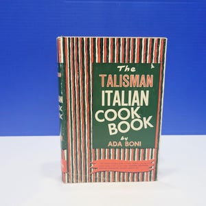 1970 The Talisman Italian Cookbook