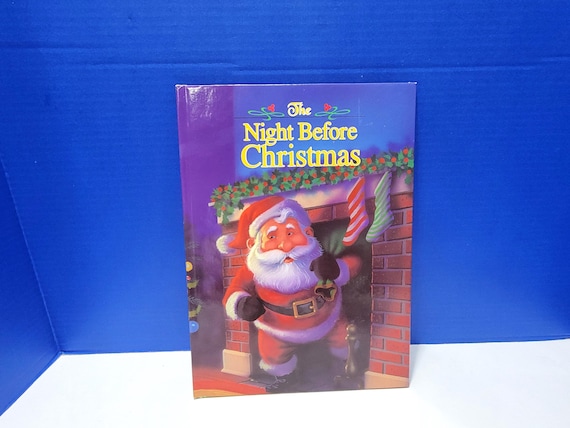 1995 The Night Before Christmas Hardcover Children's Book