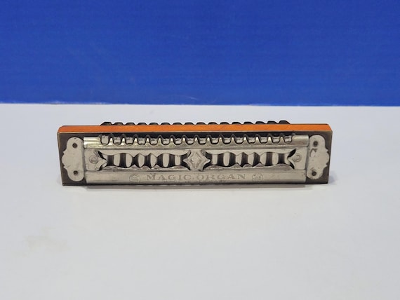 Vintage Magic Organ Beaver Brand Harmonica Key of C