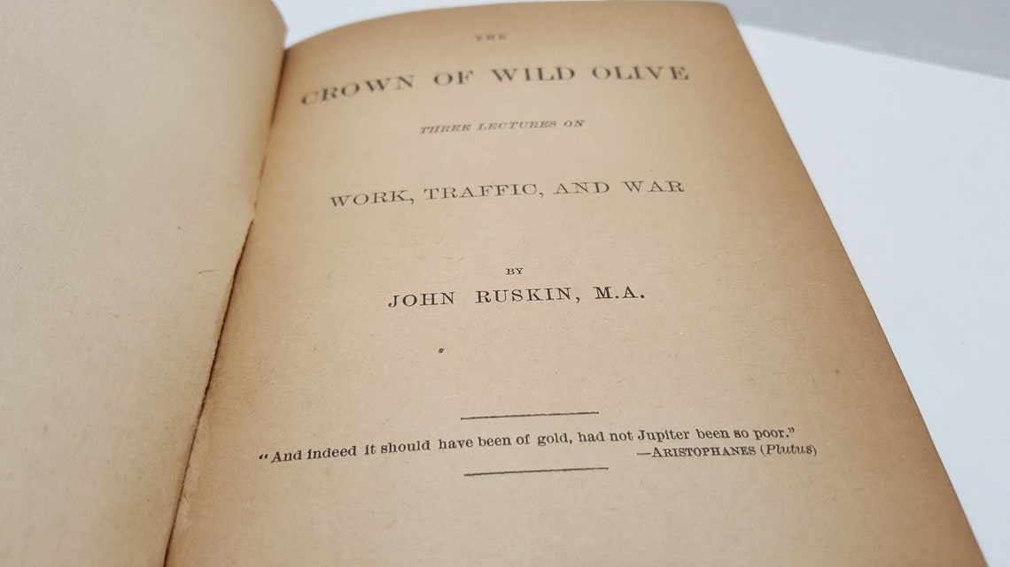 John ruskin essay work themes picture