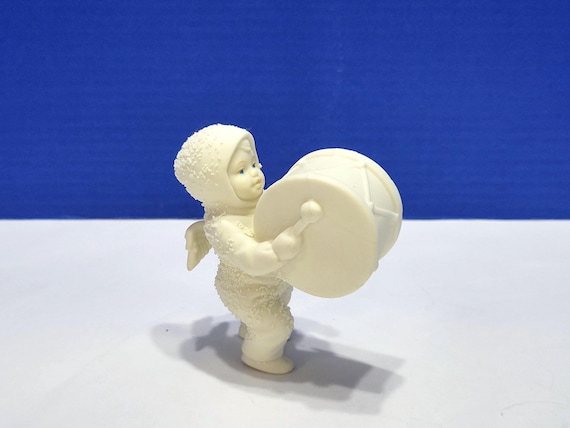 Vintage Department 56 Snow Babies Drummer Figurine