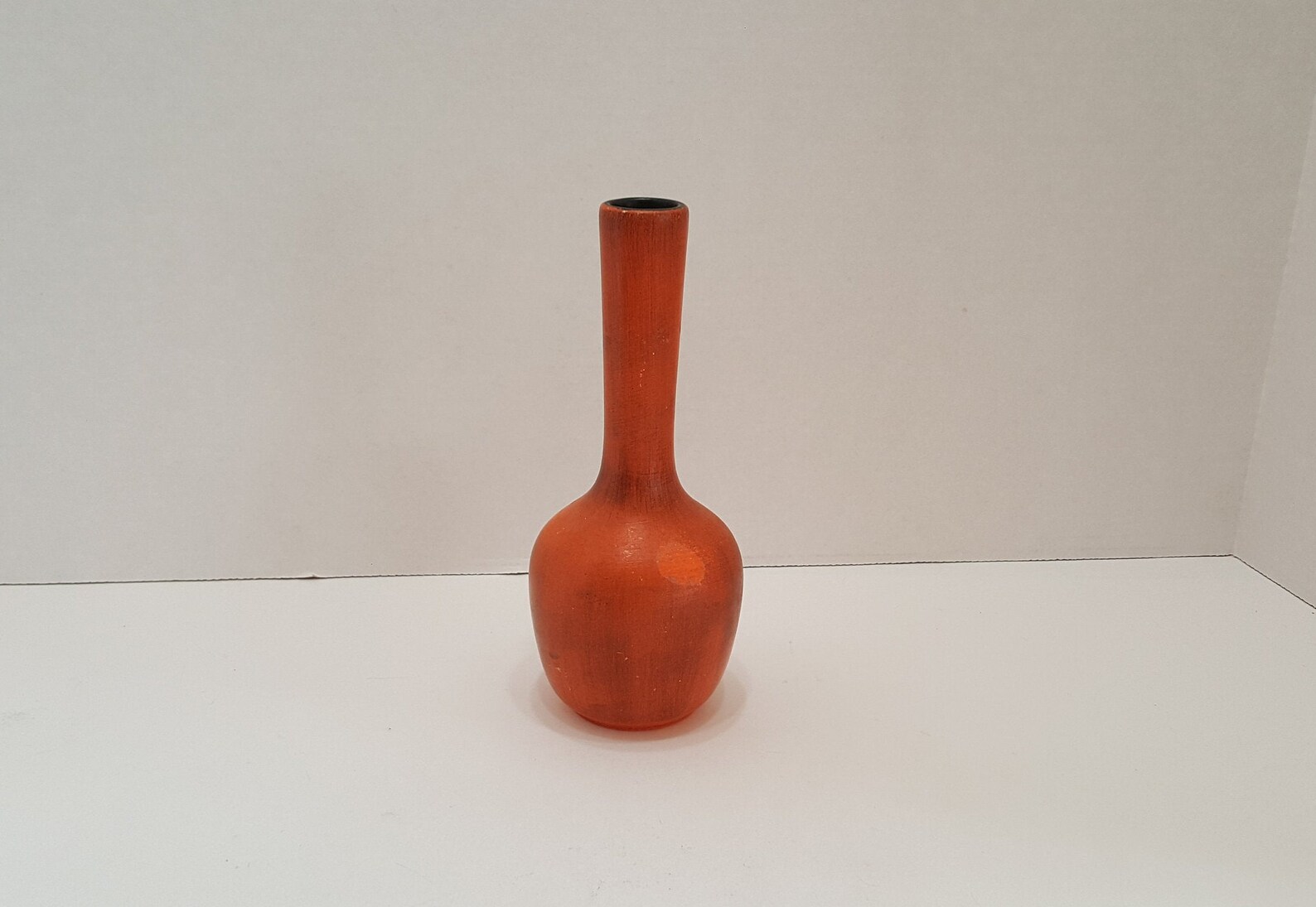 Vintage Royal Haeger Orange Bud Vase Etsy