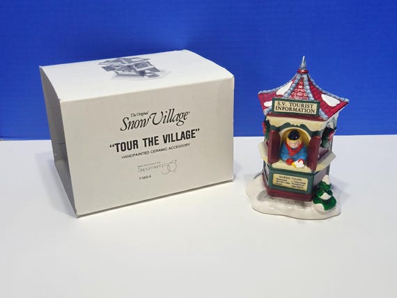 Vintage Department 56 Tour The Village Snow Village Figurine