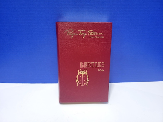1963 Vintage Richard E. White Beetles Leather Field Guide