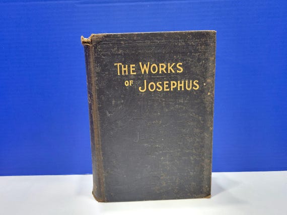 The Works of Josephus Antiquarian Hardcover Book
