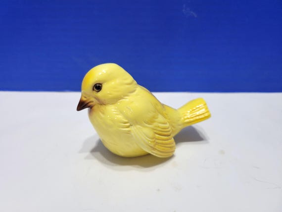 Vintage Goebel Yellow Bird Figurine