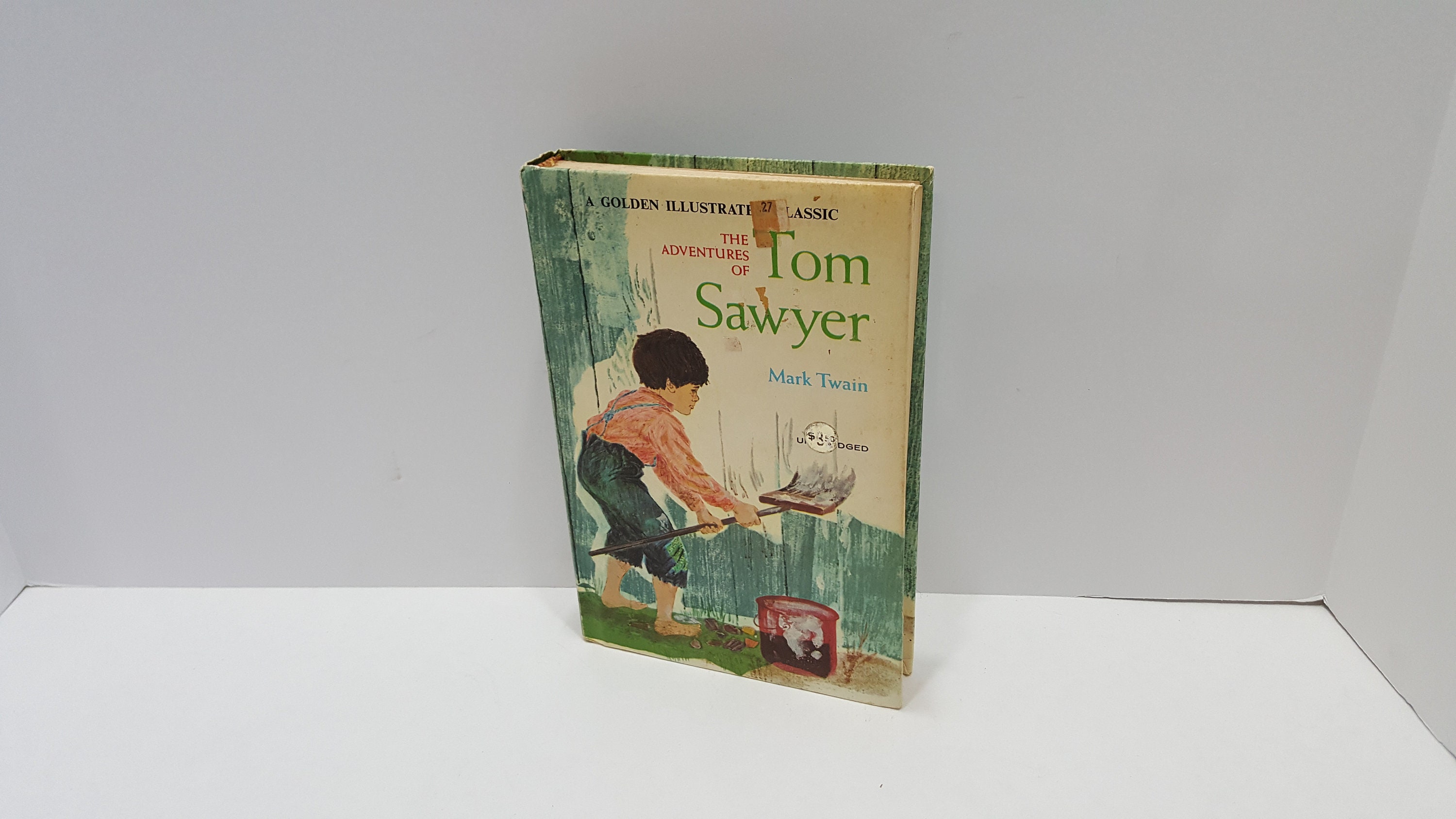 1965 The Adventures of Tom Sawyer by Mark Twain Illustrated Book