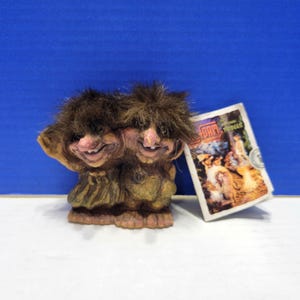 Vintage Nyform Norwegian Troll Couple
