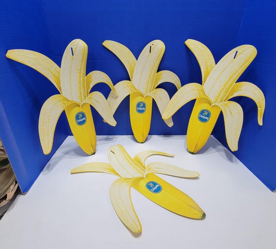 Vintage Chiquita Banana Litho Double Sided Advertising Lot