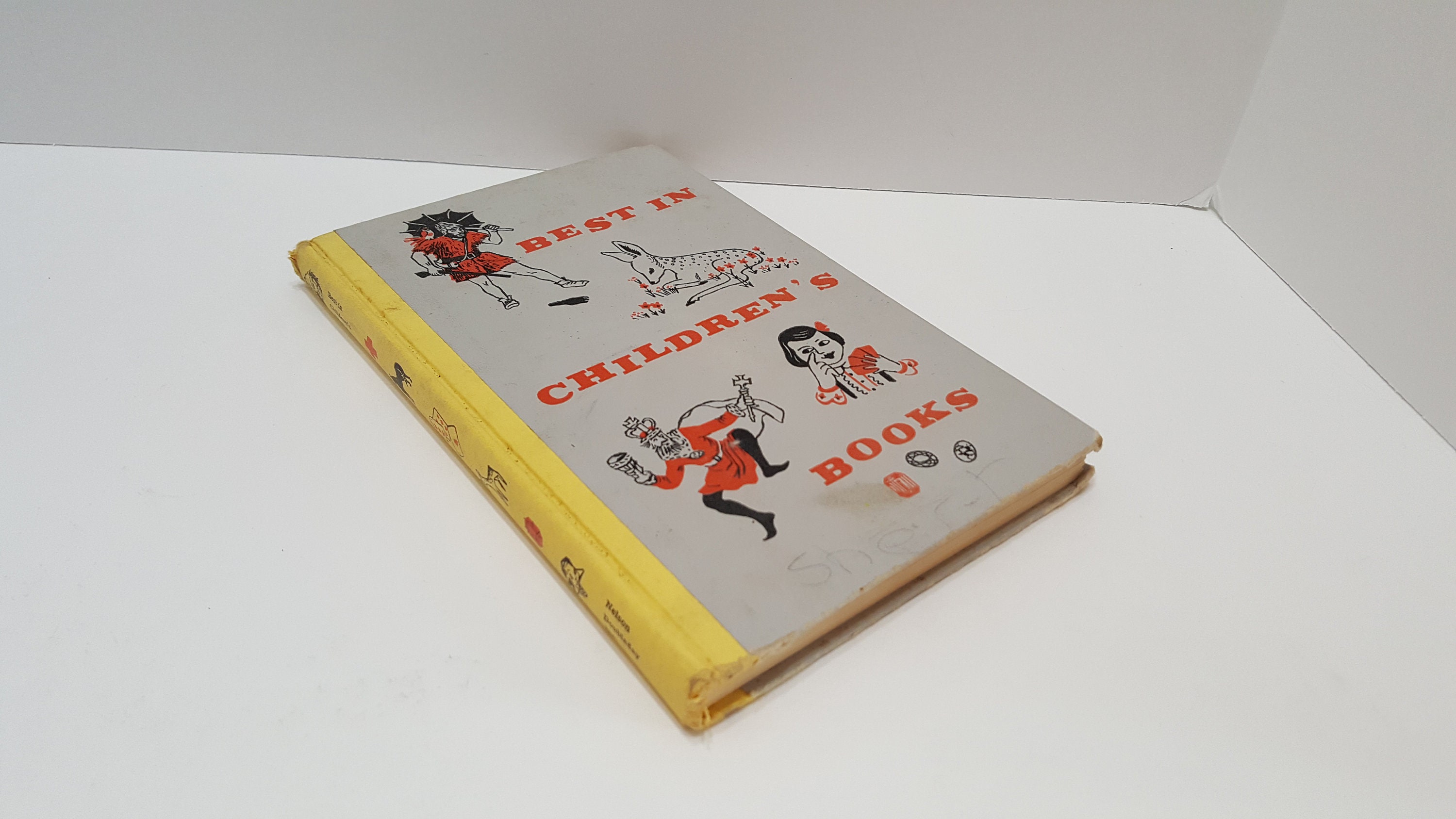 1959 Best in Children's Books Gray Hardcover Book - Etsy