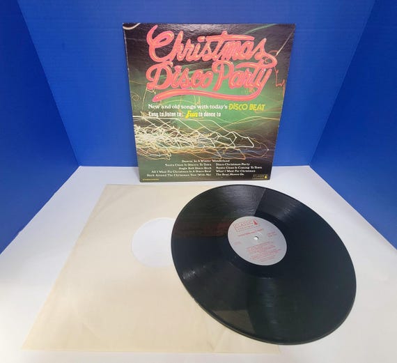1979 Vintage Christmas Disco Vinyl Record Album