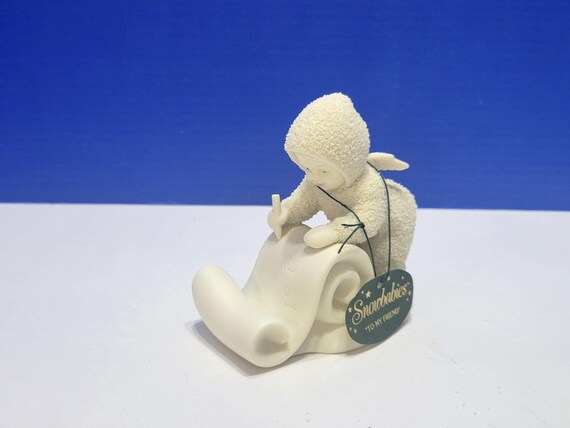 Vintage Department 56 Snowbabies To My Friend Figurine