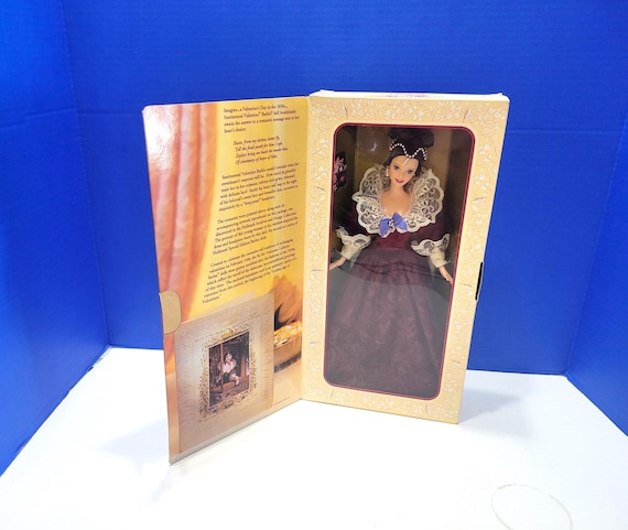 1996 Sentimental Valentine Barbie Doll Never Removed from Box