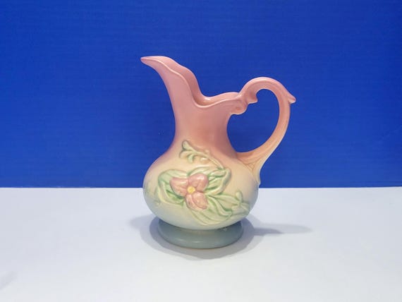 Vintage Hull Pottery Wildflower Ewer Vase