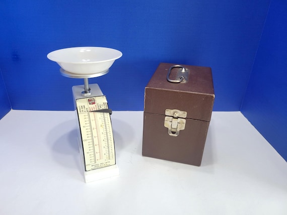 Vintage Hanson 200 Gram Kitchen Scale in Original Box