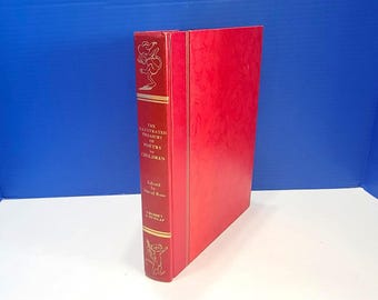 1970 The Illustrated Treasury of Poetry for Children Hardcover Book