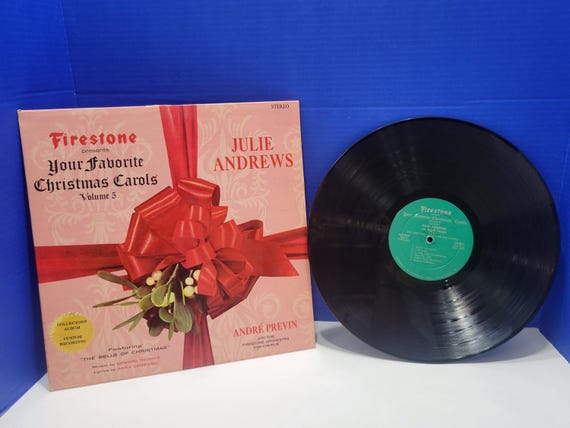Vintage Firestone Your Favorite Christmas Carols Volume 5 Vinyl Record