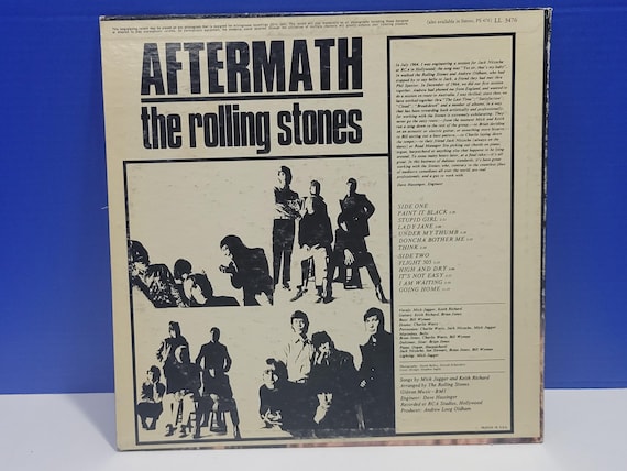 1966 the Rolling Stones Aftermath Vinyl LP Record Album - Etsy