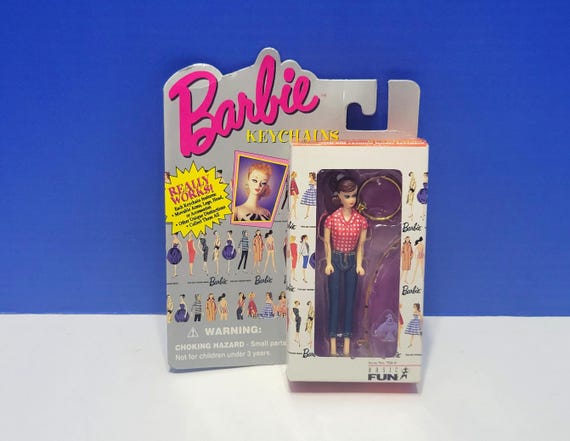 1995 Barbie Teenage Fashion Model Keychain NRFB