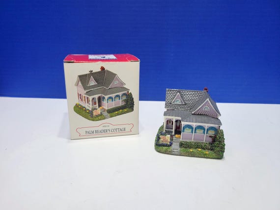 Vintage Liberty Falls Palm Reader's Cottage Village Figure