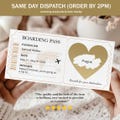 Personalised Holiday Scratch Card, Boarding Pass Scratch Reveal, Surprise Travel Scratchcard, Holiday Gift for Christmas, Disneyland Reveal product logo