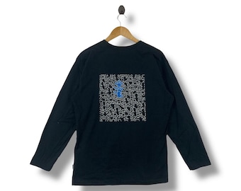 Camiseta vintage de manga larga con estampado pop art de KEITH HARING