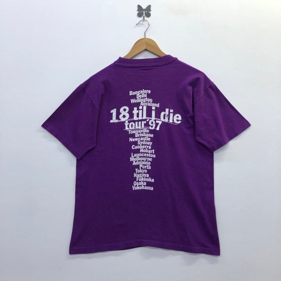 Rare!! Vintage 99 Bryan Adams 18 Til I Die Tour T-shirt - Etsy