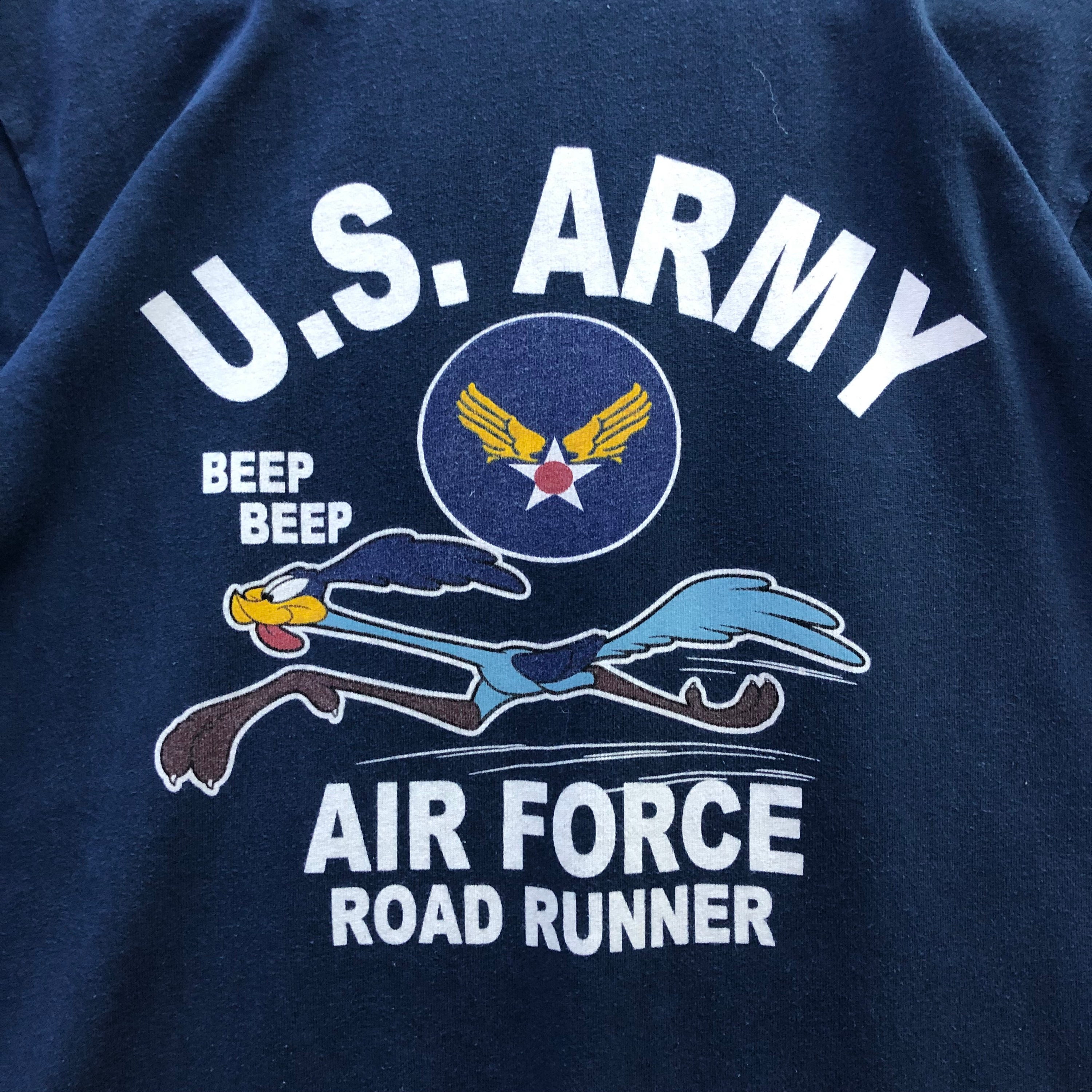 Vintage US Army Air Force Road Runner T-shirt - Etsy