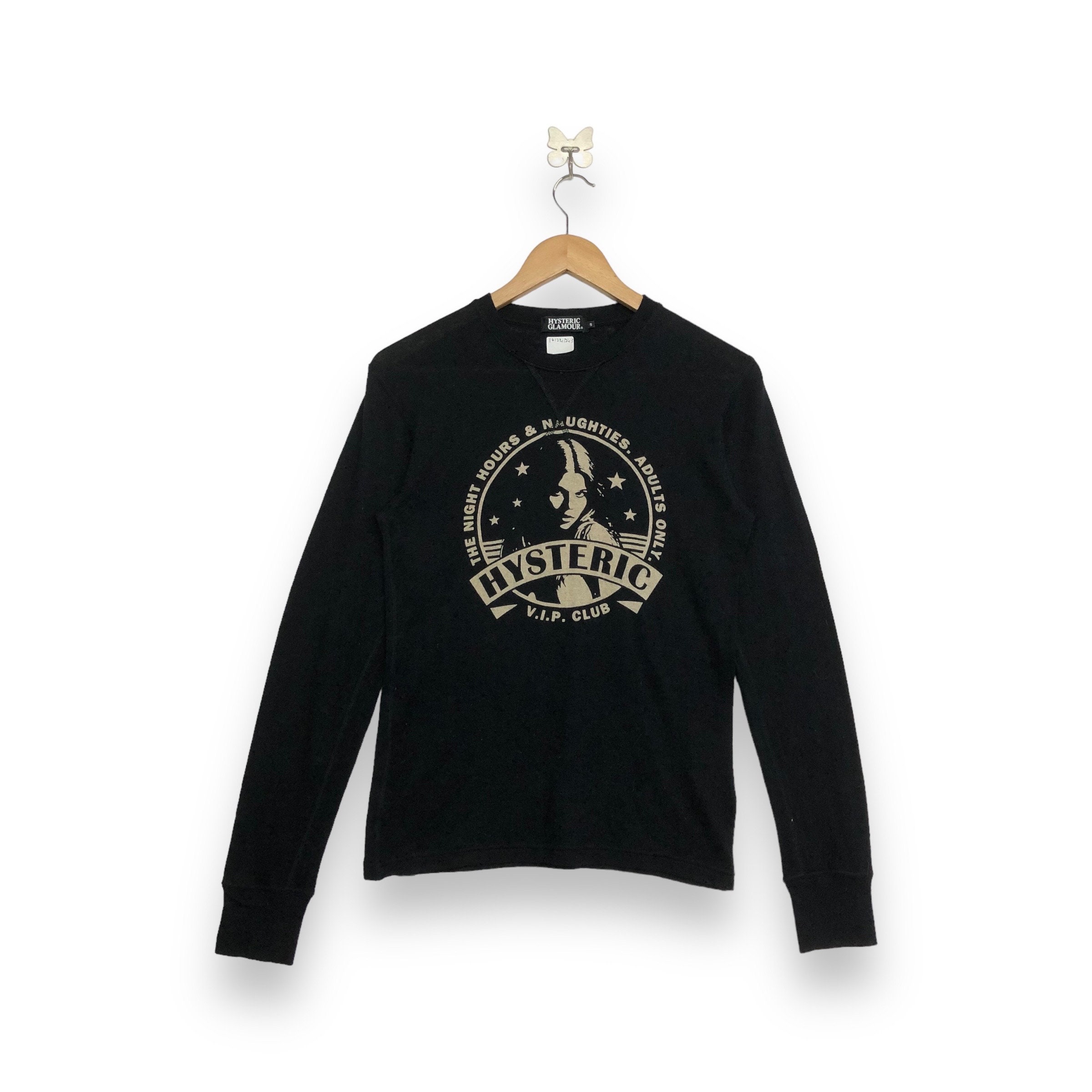 トップス HYSTERIC GLAMOUR Long sleeve T-shirt / L Hysteric Glamour Long Sleeve T-shirt - Etsy