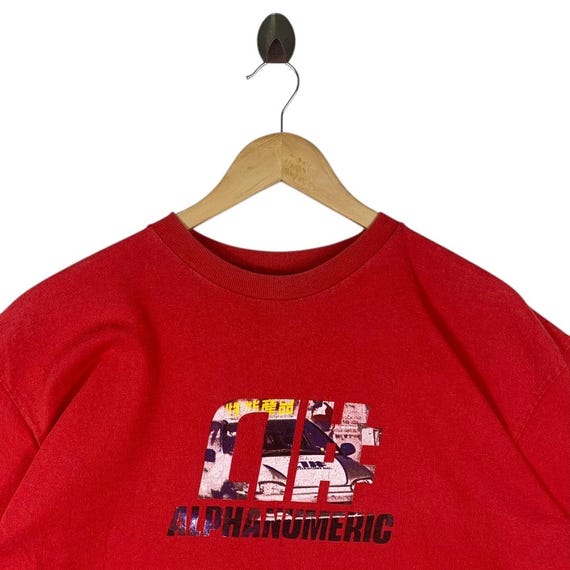 Vintage 90s Alphanumeric Tee - image 2