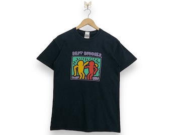 New Vintage Keith Haring T-shirt Size USA - Etsy