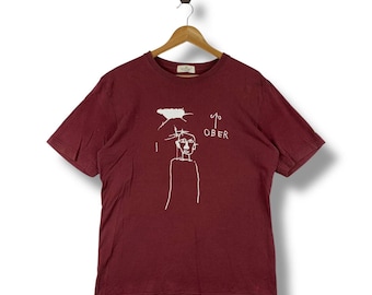Camiseta vintage de arte pop de Jean Michel Basquiat