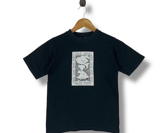 Vintage ANNA SUI doll art printed tee